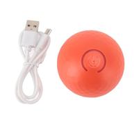 Palla Giocattolo Per Cani Palla Interattiva Per Animali Domestici Peppy Con Rotolamento Automatico Da 50 Mm Con Sensore Di Movimento, Palla Rotante Attiva Con Flash Multicolore