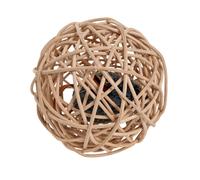 Palla gioco in vimini Karlie con topolino sonoro - 1 pz