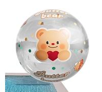 Palla Gonfiabile Da Spiaggia - 60 Cm Grande Pallone Gonfiabile Trasparente,Giocattolo Esterno Per Bambini Attività All Aperto Vacanza In Giardino Spiaggia Parco Festa Raduno Familiare