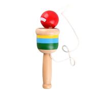 Palla in Legno per Lancio e Presa,Gioco Interattivo Genitori e Figli - Giocattolo Portatile per Allenamento della Coordinazione Occhio Mano per Bambini per Feste Compleanni E attività all Aperto