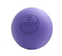 Palla massaggiante in gomma per yoga e mobilità, rilascio miofasciale dei trigger point per automassaggio, recupero e circolazione muscolare, per schiena, collo, spalle, strumento da viaggio, 63,5 mm