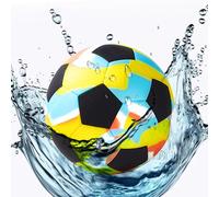 Palla Massaggiante, Palline Massaggio Manuale a Forma di Calcio, Attrezzo Sportivo in Silicone, Elastici per Yoga, Palestra e Spostamenti, Adatta per Mani, Piedi e Schiena