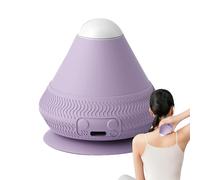 Palla massaggiante per fascia, strumento di riscaldamento a rullo motorizzato, dispositivo vibrante per alleviare la pressione, strumento per la cura di sé, allenamento, recupero muscolare, esercizi