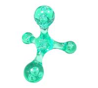 Palla massaggiante per tessuti profondi, massaggiatore portatile a rullo per collo, sfere massaggianti a quattro angoli, portatile, multifunzionale, per muscoli, schiena, collo, articolazioni, piedi