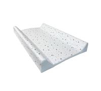 PALLA PALLINA Materassino Fasciatoio Per Cassettiera Con Sponde AntiCaduta 80X9X48 Cm Materasso Fasciatoio Neonato 100% PVC Impermeabile Lavabile PRODOTTO IN ITALIA (STELLINA TORTORA)