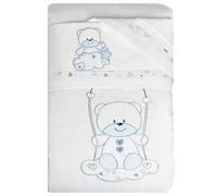 Palla Pallina Set Piumone Culla Lettino 60X120 Cm Made In Italy Design Elegante Coperta Neonato Cotone 100% E Imbottitura In Fibra Di Polistere Ricamo Personalizzabile