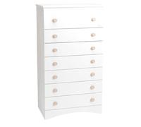 Palla Pallina Settimino Cassettiera 7 Cassetti Per Riporre Indumenti Ed Accessori Del Tuo Bambino Cassettiera Camera Da Letto Neonato 75X44X138H CM Cassettiera Salvaspazio Bambino PRODOTTA IN ITALIA