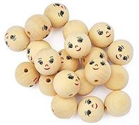 Palla Palline in Legno 25 PZ da 35 MM per DECOUPAGE Testa Bambole Pittura E Decorazione Non Sono Decorate Sono da Decorare