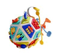 Palla per Attività per | Giocattolo Interattivo per Identificazione Colori | Palle Sensoriali per Bambini con Poliedro a 22 Facce,per Bambini e per Presa e Rotazione