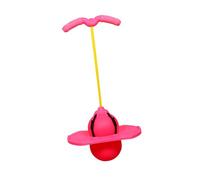 Palla per bambini, Palla per adulti,Ball rimbalzante con manico e pompa - Piattaforma con presa forte per divertimento all'aria aperta, tavola alta, capacità di equilibrio negli esercizi