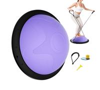 Palla per Esercizi di Equilibrio e Fitness,Attrezzatura per Allenamento Half Core | Palla per Equilibrio del Core,per Yoga Palestra Casa Ufficio Uomo Donna