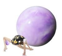 Palla per esercizi di stabilità da yoga in PVC, mini pilates per allenare il cuore per forza e postura, morbida e compatta palla fitness con tonificazione del corpo e flessibilità