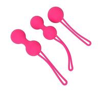 Palla per Esercizi per i Muscoli del Pavimento Pelvico Previene le Perdite di Urina Palla per Esercizi per i Muscoli Pelvici in Silicone Migliora il Tono Muscolare Rosa per le