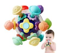 Palla per la dentizione | Giocattoli colorati con palline sensoriali a forma di | Giocattoli a sonagli, giocattoli da viaggio, giocattoli da afferrare, giocattoli,