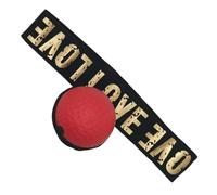 Palla per riflessi da boxe - Gioco di allenamento portatile con fascia per la testa, strumento per trapano di coordinazione, kit palla di reazione multilivello con due elastici di difficoltà, migliora