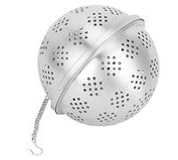 Palla per Spezie in Acciaio Inossidabile Extra Large per CucinarePalla per Condimento, Infusore per Spezie, Filtro per Palline di Tè per Cucina(XL), Infusore per Colino da Tè Colander