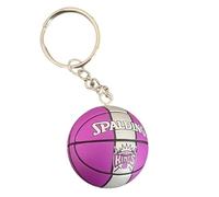 Palla Portachiavi Compatibile con NBA Kings Basket Gadget Accessori Idea Regalo Uomo Donna Bambino Ciondolo Creativo 3D