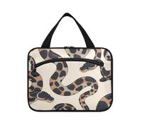 Palla Python Minimalista Hanging Bag per gli uomini con gancio, Designer Pieghevole Toiletry kit per Traveler Hotel bolsas de maquillaje para Mujer L