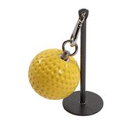 Palla rafforzante per la presa della mano con peso regolabile, palla per esercizi di polso e avambraccio per l’allenamento della forza, trainer antiscivolo in PU con vassoio in (versione da 97 mm)