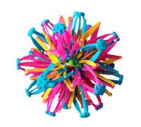 Palla Respiratoria Allungabile Rainbow Magic Ball Fidget Toy | Palline Di Fiori Transformabili Giocattoli Puzzle Colorato Cattura Mano Palla Espansiva Giocattoli Sensoriali Regalo per Bambini Adulti