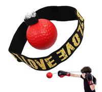 Palla riflessa con fascia per bambini, attrezzatura per palla da boxe - Palline da allenamento per bambini e adulti - Forniture per il fitness per interni, allenatore portatile per pa