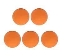 Palla Rimbalzante 6cm, Pallina di Gomma Resistente e Portatile (ORANGE)