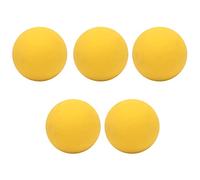 Palla Rimbalzante 6cm, Pallina di Gomma Resistente e Portatile (YELLOW)