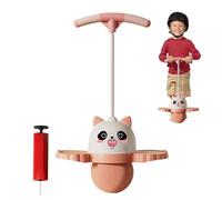 Palla rimbalzante a di panda - Palla rimbalzante con maniglia per bambini | Giocattolo di equilibrio e rimbalzo con pompa ad aria, Gioco sportivo cavalcabile per bambini piccoli, Divertente atti