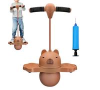 Palla Rimbalzante con Manico per Bambini, Bicchiere da Salto, Giocattolo per Equilibrio ed Esercizi per Bambini 3 Anni in su, attività Divertenti nel Giochi al Coperto e all'Aperto,