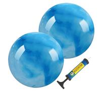 Palla Rimbalzante - Giocattolo per Feste da 23 cm con Pompa a Mano - Pallone Gigante per Attività All'aperto | per Attività Sportive all'Aperto, Esercizio Fisico, Scuola, Compleanni, Premi per la Clas