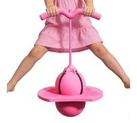 Palla Rimbalzante per Bambini, Palla per Esercizi per Salto con Pompa Inclusa, Materiale Gonfiabile Robusto, Design Divertente per Giochi di Salto ed Equilibrio, Stile Attività di Stabilità Principale