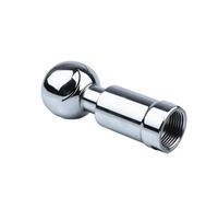 Palla rotante a spruzzo in acciaio inox, Raccordo for lavaggio testa di pulizia serbatoio con filettatura femmina a sfera rotante in acciaio inox da 1/4-2 pollici(3/4 inch)
