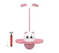 Palla saltante Panda - Giocattolo salto antiscivolo a forma di panda, 80 cm, con manico, palla salta, palline per esercizi per ragazzi e ragazze, compleanno, Capodanno, gioco attivo divertente e utili