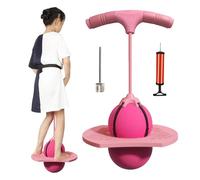 Palla Saltellante per Bambini | Salterello portatile sicuro e divertente con maniglia e pompa | Palla Gonfiabile per Equilibrio,per Adulti Bambini Fitness Palestra Interno/Esterno Festa Compleanno Gio