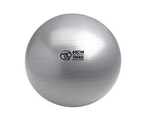 Palla svizzera a prova di scoppio Fitness-Mad Grigio 65 cm