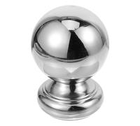 Palla Terminale per Corrimano in Acciaio Inox, 51mm, Argento
