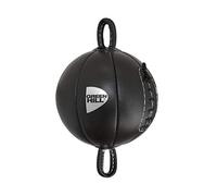 Palla Tesa Francese Omega Speed Ball Pera Boxe Pugilato Green Hill Vera Pelle (Colore Palla Nero)