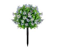 Palla Topiaria Artificiale Colorata Disegno Floreale Materiale PE Alta Qualità
