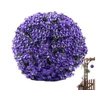 Palla topiaria artificiale, verde, pianta topiaria vivida per esterni, topiaria in bosso, decorazione artificiale per cortile, balcone, giardino, decorazione per la casa