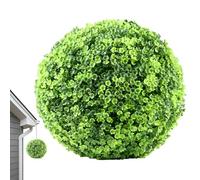 Palla topiaria finta | verde in legno di bosso vivace, resistente ai raggi UV, sfere decorative per cortile, matrimoni, decorazioni per la casa, balcone