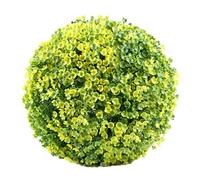 Palla topiaria in legno di bosso - di verde artificiale, decorazione della palla di casa e del giardino | Palline di sintetica resistenti ai raggi UV, palline decorative resistenti