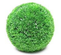 Palla Topiaria Piante Artificiali - Palla Topiaria Aghi Di Pino A 4 Strati | Sfere Decorative In Bosso Sintetico | Palla Rotonda Piante Situate Per La Decorazione Del Cortile E Balc