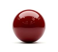 Palla trackball da 55 mm, di precisione lucida compatibile con Kensington SlimBlade Pro, Expert Mouse cablato e wireless, Nulea M512, Sanwa MA-TB38 e Ploopy Adept, nero, rosso, verde, viola (rosso)