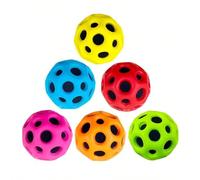 Palla ultra-alta rimbalzante, palla super-alta rimbalzante, palla sensoriale, palla di allenamento per atleti, palla spaziale colorata, giocattolo rimbalzante da stress Verde-1 pz,Rosa-1 pz,Arancione-