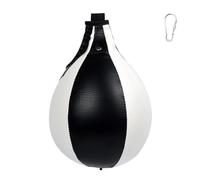Palla veloce da boxe Sacco da boxe in pelle for allenamento sportivo, sacco resistente, a pera, for fitness, combattimento, velocità e riflessi(2)