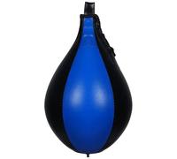 Palla veloce per la boxe Palla da boxe in pelle PU, Speed Ball, for palestra, sport, sacco a pera, palla demolizione, pesante, girevole, for allenamento, Speedball(Black Blue)