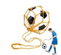 Pallacanestro Borsa - Borsa a rete da calcio | Rete portaoggetti per pallone da calcio con cordino, portapallone da sport portatile, rete da pallone da calcio multifunzionale per le spiagge
