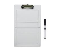 Pallacanestro Calcio Pallavolo Coaching Tavole PVC Strategia Scrittura Riutilizzabile Per Allenatori Strategia Portatile Appunti