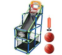 Pallacanestro Con Palloncino E Cestino Portatile Divertenti Regolabile In