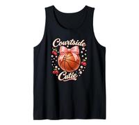 Pallacanestro Courtside Cutie Coquette Bow Rosa Canotta